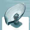 Punch-free Soap Box Stain-proof Unique Creative Leaf-shaped Soap Dish Bathroom Accessories