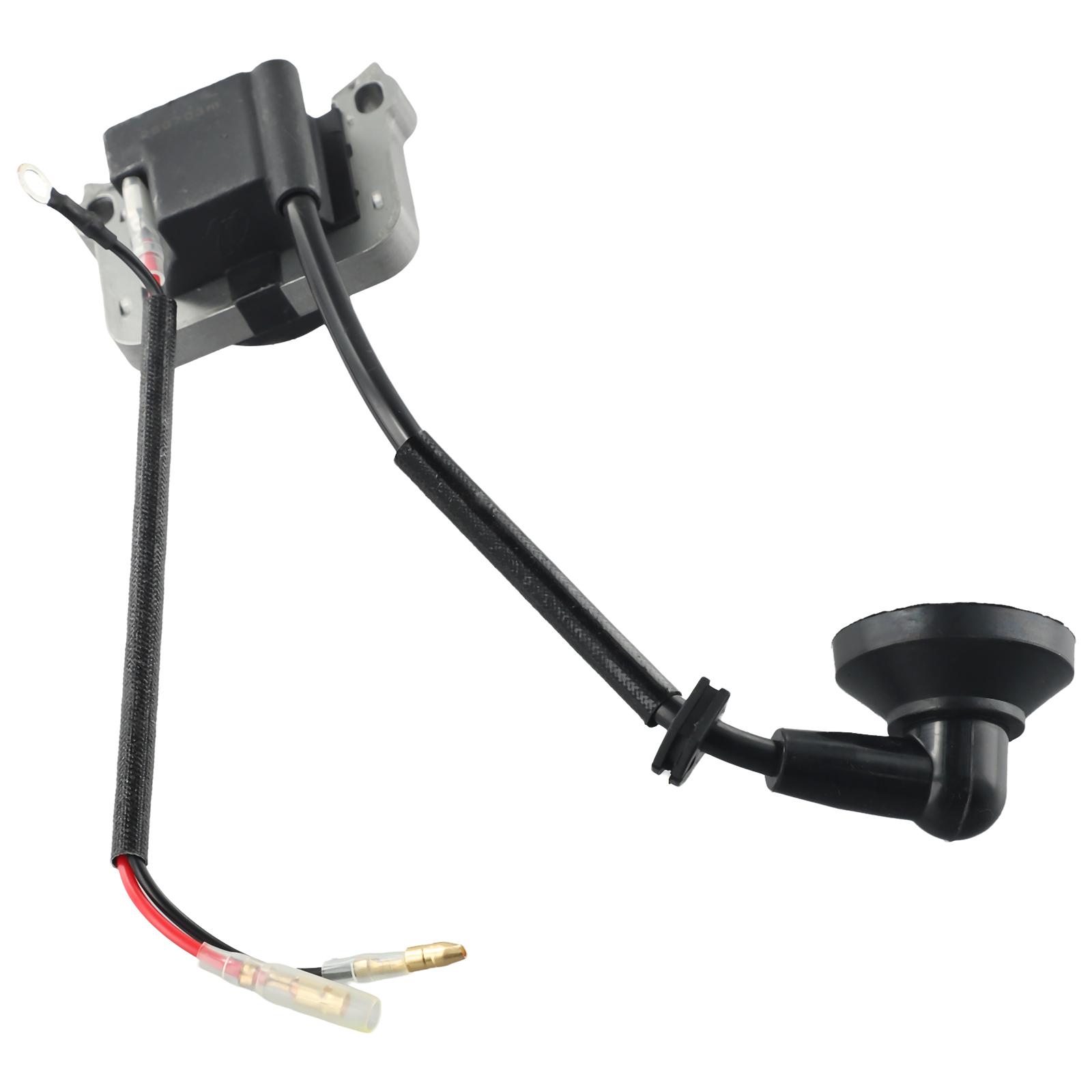

For Ignition Coil for Chainsaw Brush Cutter Lawnmower Engine Replacement 52mm 2 Hole Distance Alloy Plastic Material China Mainland