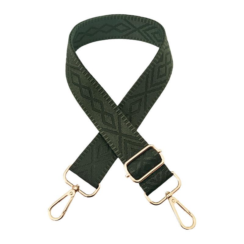 3,8 cm Diamantprydd Enfärgad Bred Axelrem/Axelremsväska för Väskor