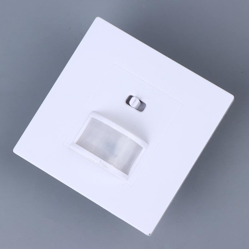 Human Infared Auto Sensing Switch, 2-Wire LED PIR Motion Sensor, Time Delay Adjustment, AC 110-240V DC 9-24V