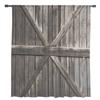 Farm Plank Warehouse Window Treatment Tulle Modern Sheer Curtains for Kitchen Living Room the Bedroom Curtains Decoration