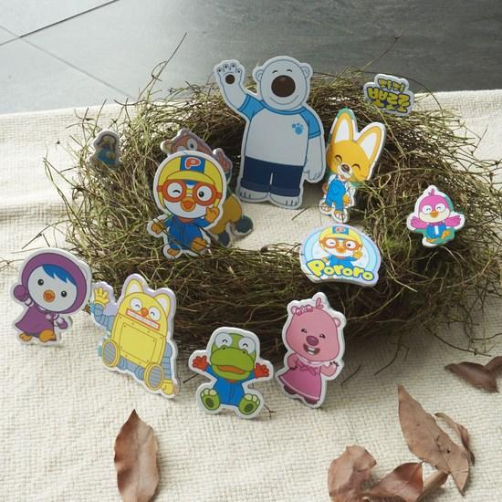B&C Gather Pororo Snow Village Board Stone, Korean popular puzzles