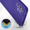 Protective Case - AVIZAR - Samsung Galaxy A33 5G - Semi-rigid Silicone - Soft-touch Finish - Purple