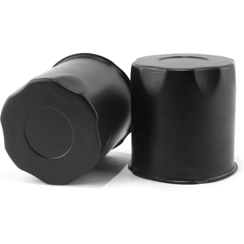 

2Pcs 4.25inch Stainless Trailer Wheel Center Caps Push Through 4.25 Bore 4.37 Tall Hub Cap for Truck SUV RV Wheel Rim, Matt Black Wheel Cover 4.25 OD 4.37 H