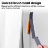 1PC Gap Cleaning Brush, Wall Corner Tile Narrow Joints Scrubber, Stiff Bristles Crevices Brush for Kitchen Bathroom