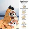 1pc Chip and Dale Printing Blanket - Soft, All-Season Throw for Living Room, Bedroom,Personalized Gift with Adorable Cartoon Design