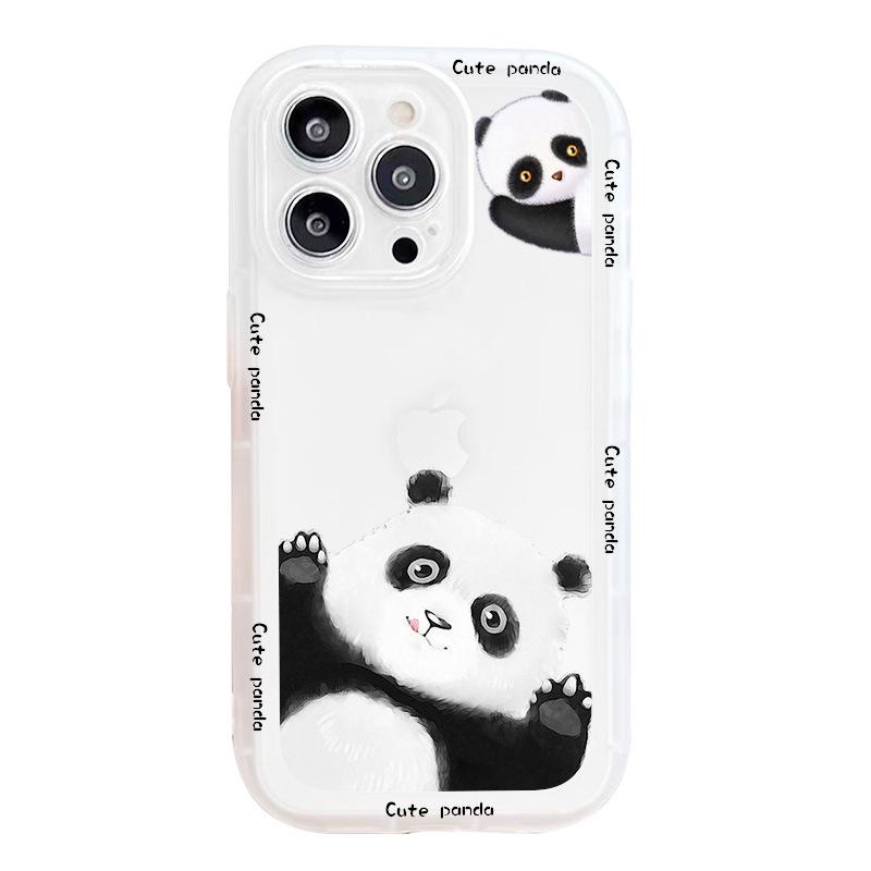 

Чехол для мобильного телефона Panda для Apple 13 Pro Max, 12, 11, XR - защита от падений и подушек безопасности XS MAX (6.5)