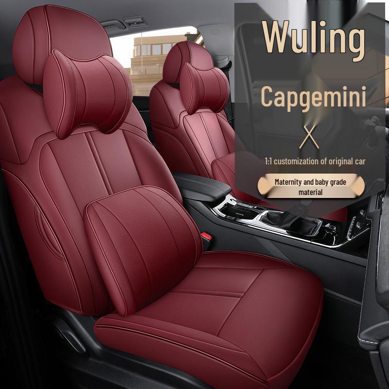 Wuling Capgemini Full Surround Seat Cover for 6-Seater - All-Season Cushion