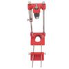 Woodworking Drill Locator Portable High Accuracy Aluminium Alloy Hole Punch Template Guide Tool
