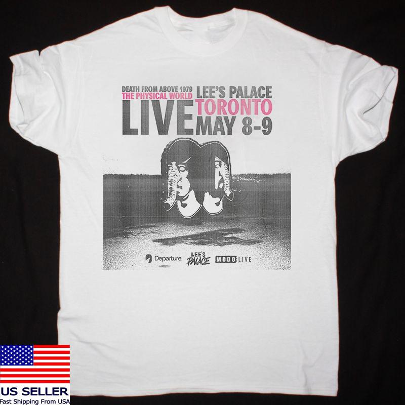 Death From Above 1979 Тур The Physical Канада Полноразмерная S-5XL SS750 Унисекс Футболка M