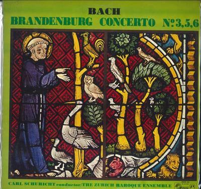 LP Record  - Bach: Brandenburg Concertos No. 3,  M23782 CONCERT HALL Japan Classical Used