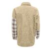 Women's Plaid Shirt Long Sleeved Loose Pocket Shirt Jacket