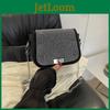 Elegant Pu Chain Crossbody Bag For Women Urban Chic Small Square Bag Fall Winter
