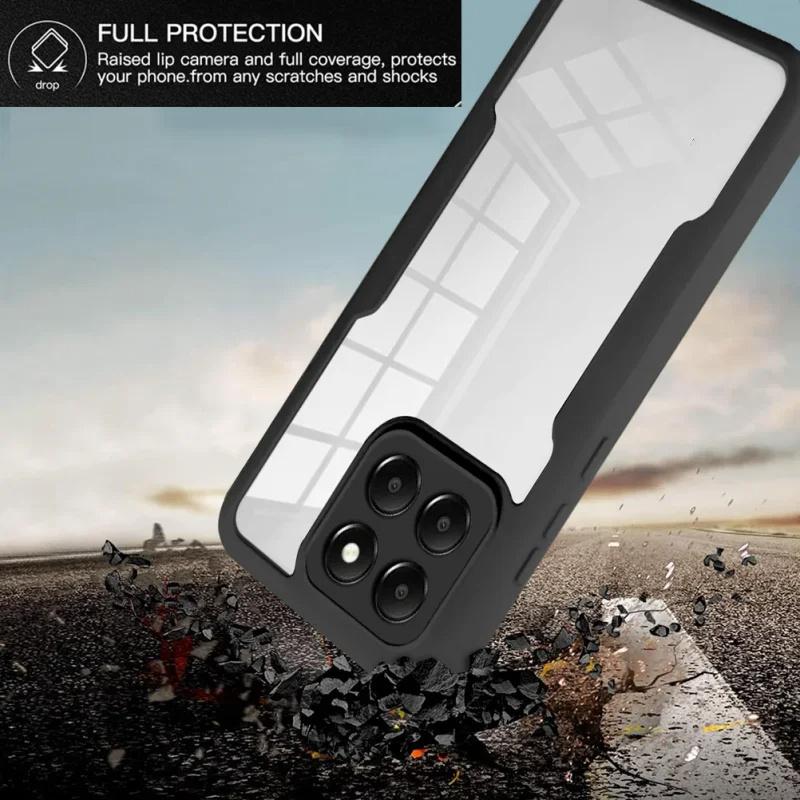 360 Full Cover Phone Cases for Xiaomi mi 14T 13T 12T 11T Pro Screen Protector Case for Xiaomi 14 Ultra 13 12 11 Pro Lite Cover