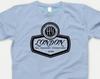 London Records T Shirt 646 Retro Blue Unisex Graphic Tee