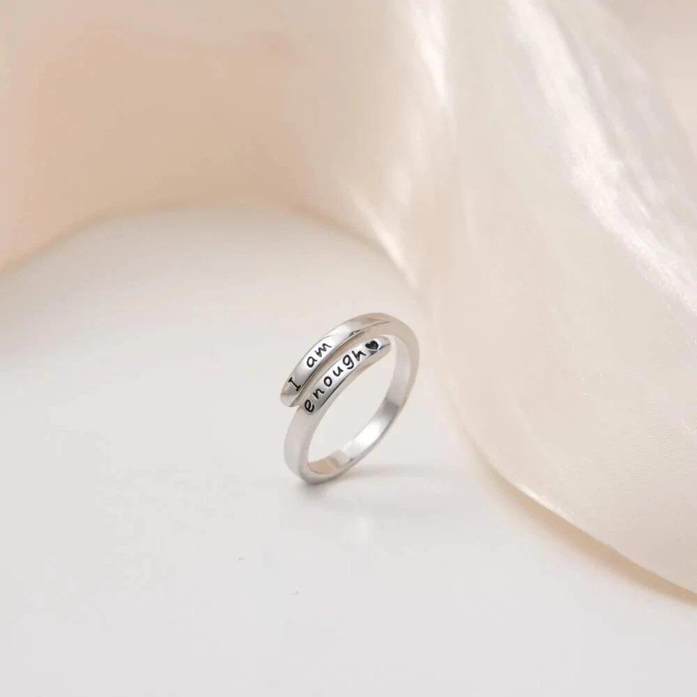 Retro Adjustable Open Ring Ins Fashion Jewelry Iamenough Multi-layered Ring for Women