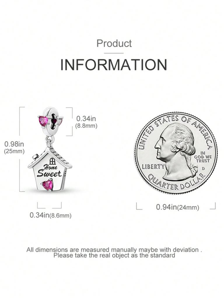 Charms Plata Copper Colors Mother'S Day Love Mother Beads Charm Pendant For Original Bracelet For Women Diy Jewelry Love Gift