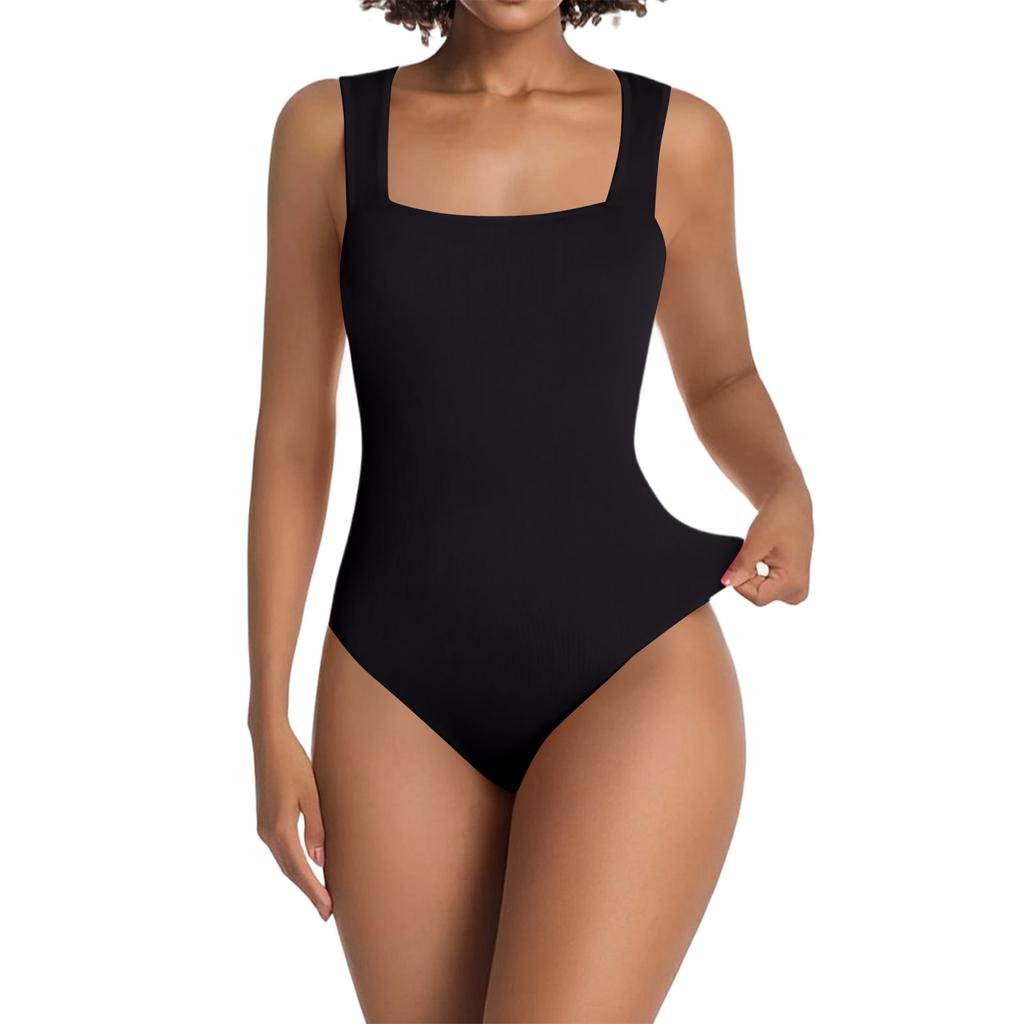 Women's Fashion Vest Panties One-Piece Fitted Bodysuit With Slimming Waist And Hip Lifting Seamless Shaping Bodysuit