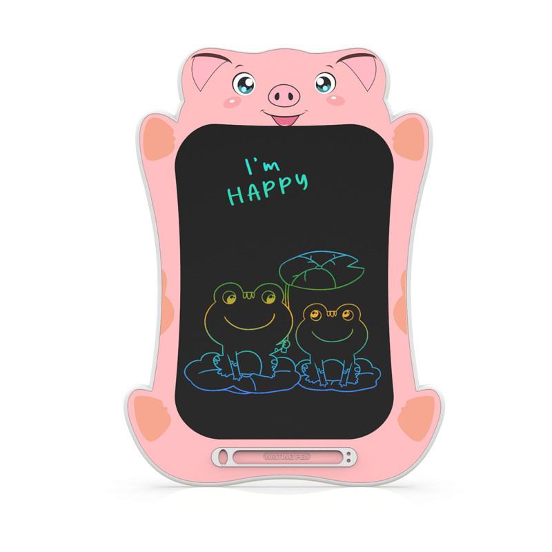 9inch Lcd Kids Writing Pad Highbrightness Color Screen Animal Doodle Drawing