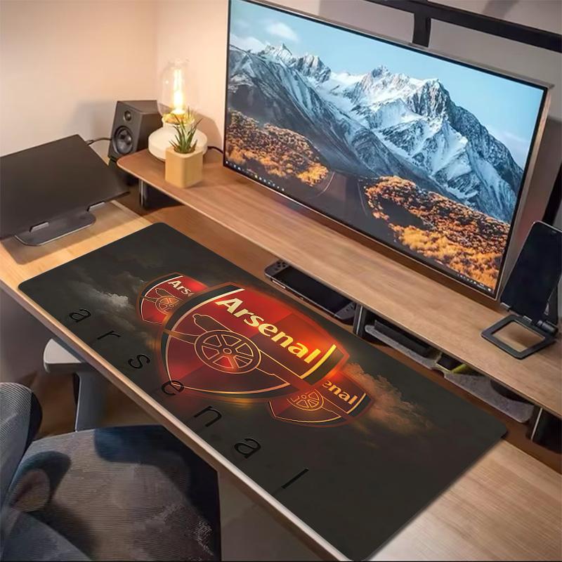 Arsenal Football Club3 Print  Cushion Non-slip Laptop Tablet Big Mousepad XXL Mat Mini PC Playmat With Lock Edge