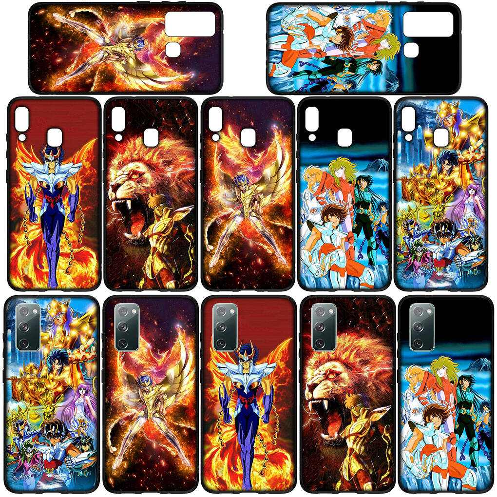 Phone Case for Samsung Galaxy S25 S23 S22 S24 Ultra FE A05 A06 A15 A16 A36 A37 A35 A54 A55 A56 A57 A25 A26 A53 A17 Wallpaper Saints Anime Seiyas Cover