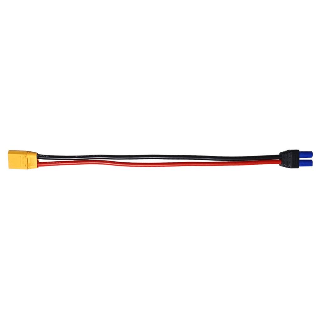 XT90 Plugs to EC5 Adapter XT90 Male to EC5 Female Converters for Seamlessly Battery Connection in FPV Application