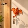 No Drill Wall Hook Devil Pumpkin Bat Hook Halloween No-Drill Adhesive