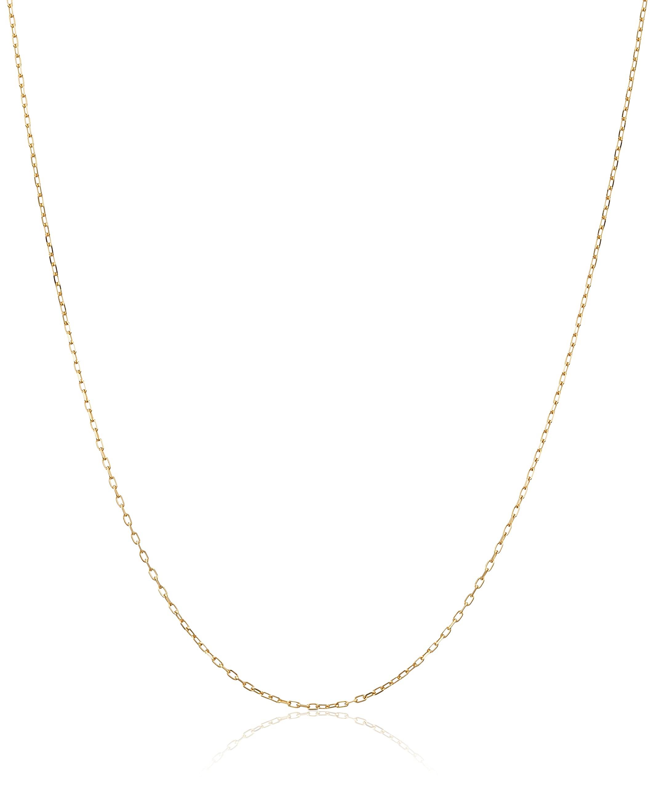 

Shop Necklace K18 18K Gold Azuki Chain Width Made in Japan Simple 18k04 G 40cm [Jewelry M] 0.7mm Women s золотий