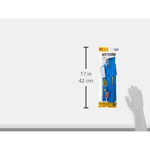 TAKARA TOMY Plarail Automatic Turnout Rail (with 1 Turnout Rail (L) and 1 1/2 Straight Rail) R-19