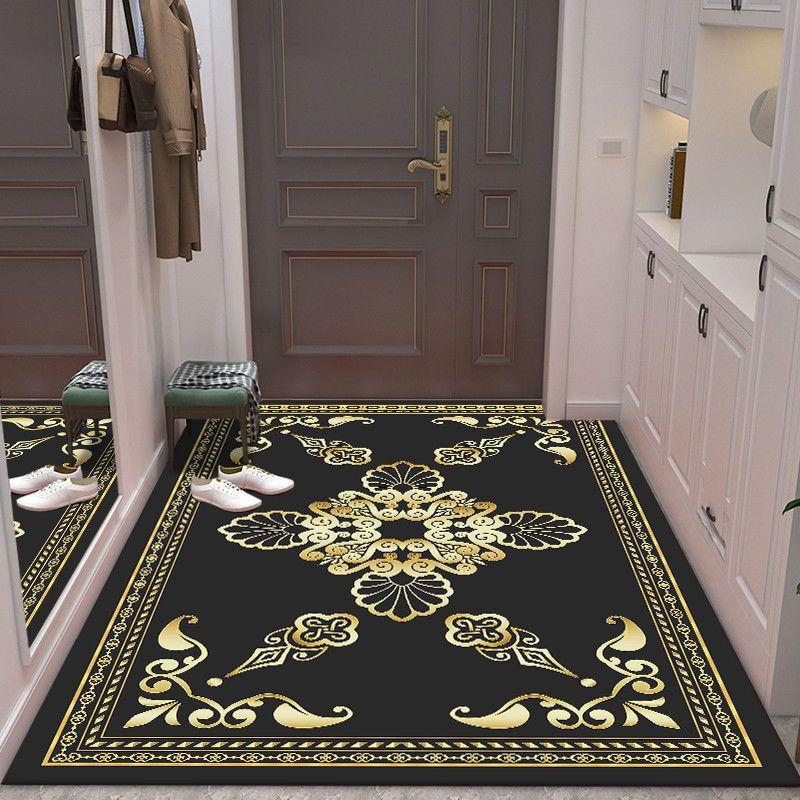 European Style Entrance Door Mat Bedroom Door Anti Slip and Absorbent Bathroom Floor Mat Bathroom Door Mat