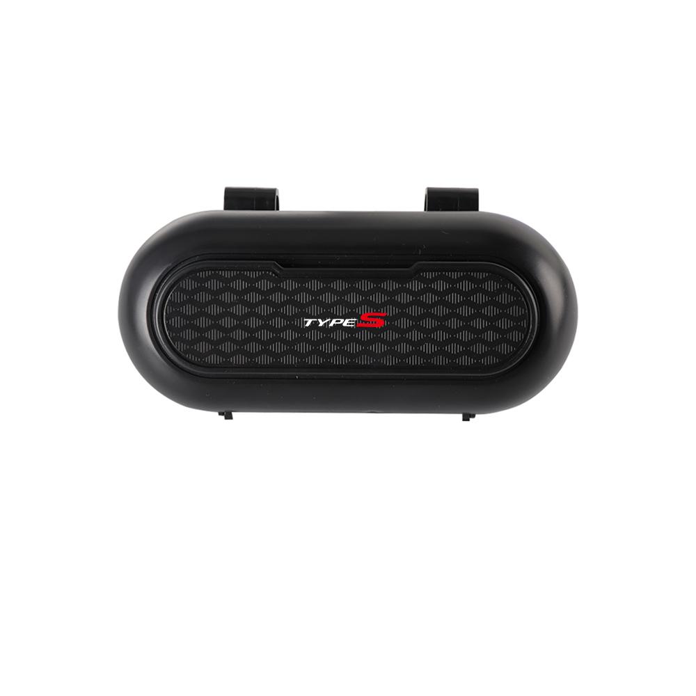 Car Sun Visor Glasses Case Pressure Cover Storage Box Auto Accessories For Honda Mugen Power Civic Accord Odyssey Jazz Spirior
