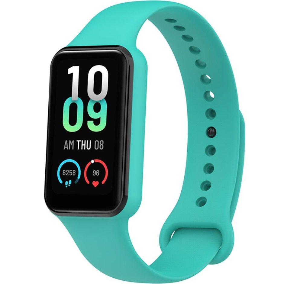 Silicone Strap for Xiaomi Amazfit Band 7, Turquoise
