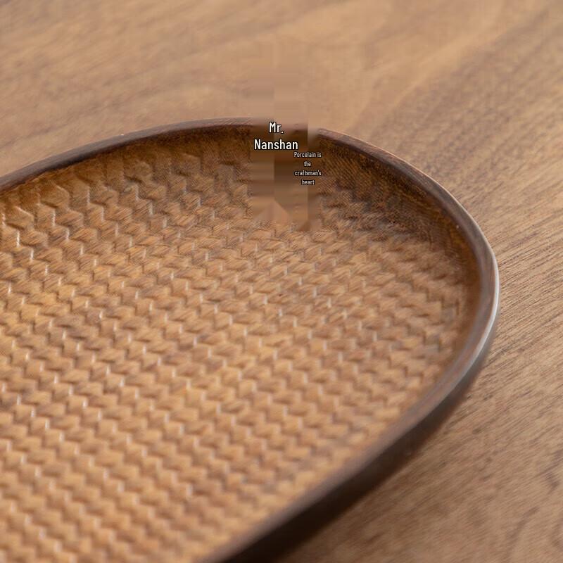 Japanese Style Heavy Bamboo Tea Tray