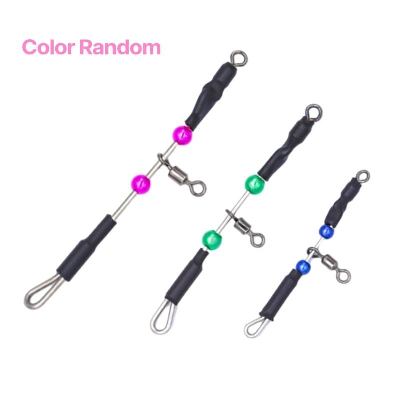 5Pcs Bearing Swivel Fishing Connector Fast Hook Fishing Accessories Easy to Use