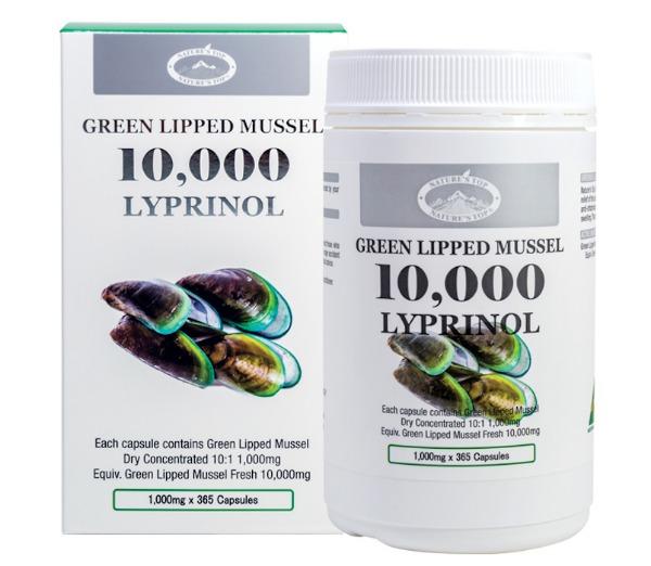 Nature's Top Green Lipped 10000mg 365Capsules
