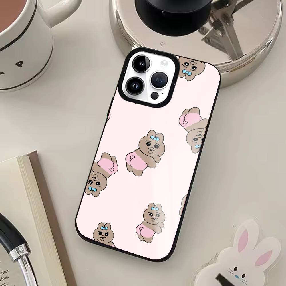 Cartoon O-Opanchu Usagi Phone Case For iPhone17,16,15,14,13,12,11 Plus,Pro Max Magnetic For Magsafe Wireless Charging