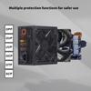 550W/650W/750W Power Supply DC12V for Gaming Computer with Advanced Thermal Management Quiet 120mm FDB Fan