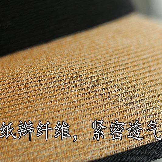 Straw Hat Split Sun Hat Foldable Beach Sun Hat Seaside Big Brim Sunscreen Bucket Hat