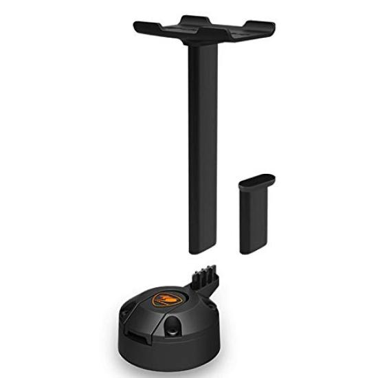 COUGAR BUNKER S Headset Stand with Vacuum Suction Pad, 2-Pattern Configuration, CGR-XXNB-HS1