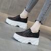 High quality 9cm Air Mesh Lace Platform Wedge Breathable Hollow Women Hidden Heels Sandals Chunky Sneakers Summer Fashion Shoes