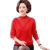 Mom's Winter Velvet Sweater - Stylish High-Neck Base Layer for Middle-aged & Elderly Women