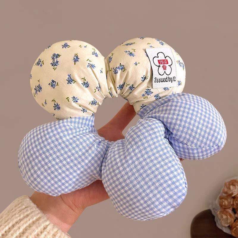 

Креативная красная попа цветок толстый кишечник резинка для волос женская осенне-зимняя повязка на голову для пучка милая мышка резинка для волос