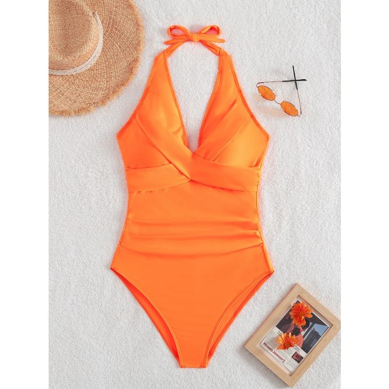 New Swimsuit Women's Fashion Bikini Onesie Sexy One-piece Beach Swimsuit Swimsuit