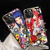 Japan Tokidokis Cover For iPhone X XR XS 11 12 13 14 15 16 Pro MAX Mini Phone Case Matte Shockproof