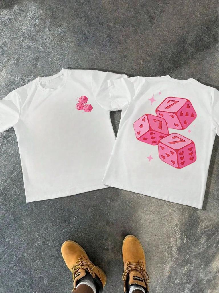Harajuku Y2k T Shirt Letter Print Design for Casual American Street Tshirts Summer Fashion High Street Tops Print Tees Unisex