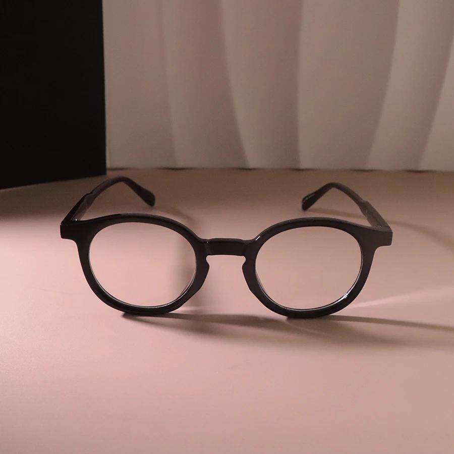 Casual Round Women Men Glasses Elegant Brand Designer Transparent Clear Optical Eyeglasses Fashion Frames Oculos