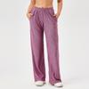 Womens Loose Straight Leg Athletic Pants Printed Stretch Running Fitness Casual