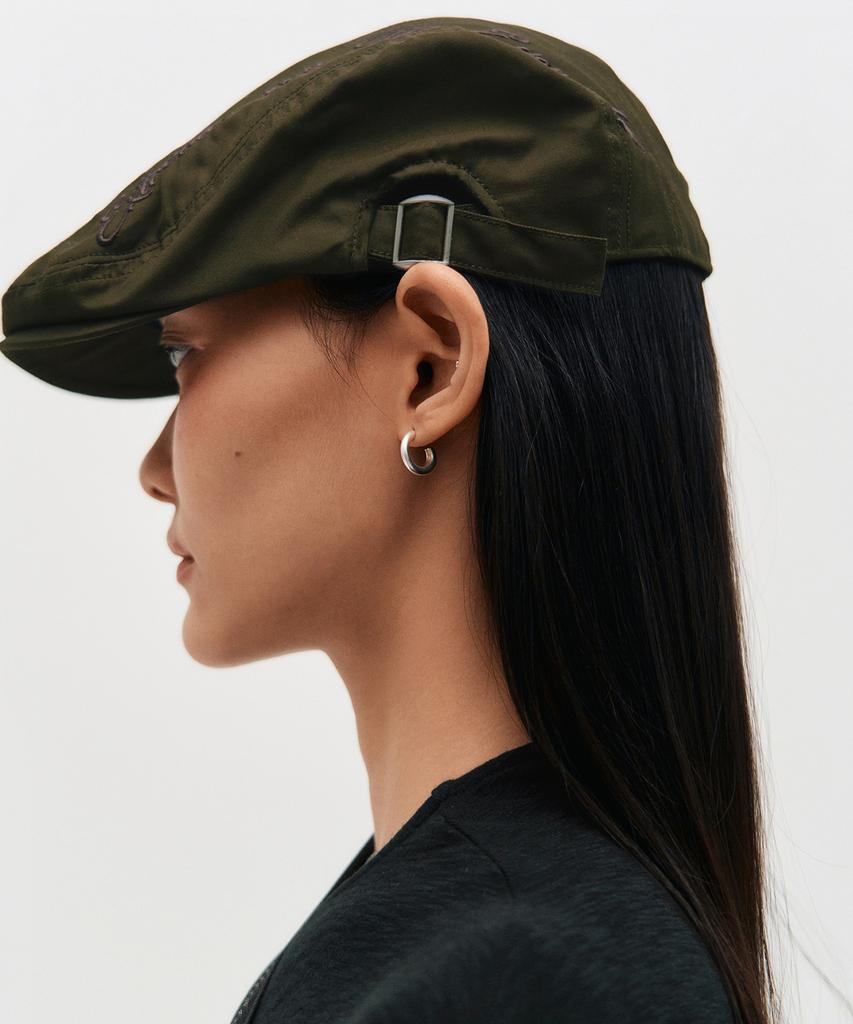 Kimjisu Embroidered Hunting Cap _ Khaki