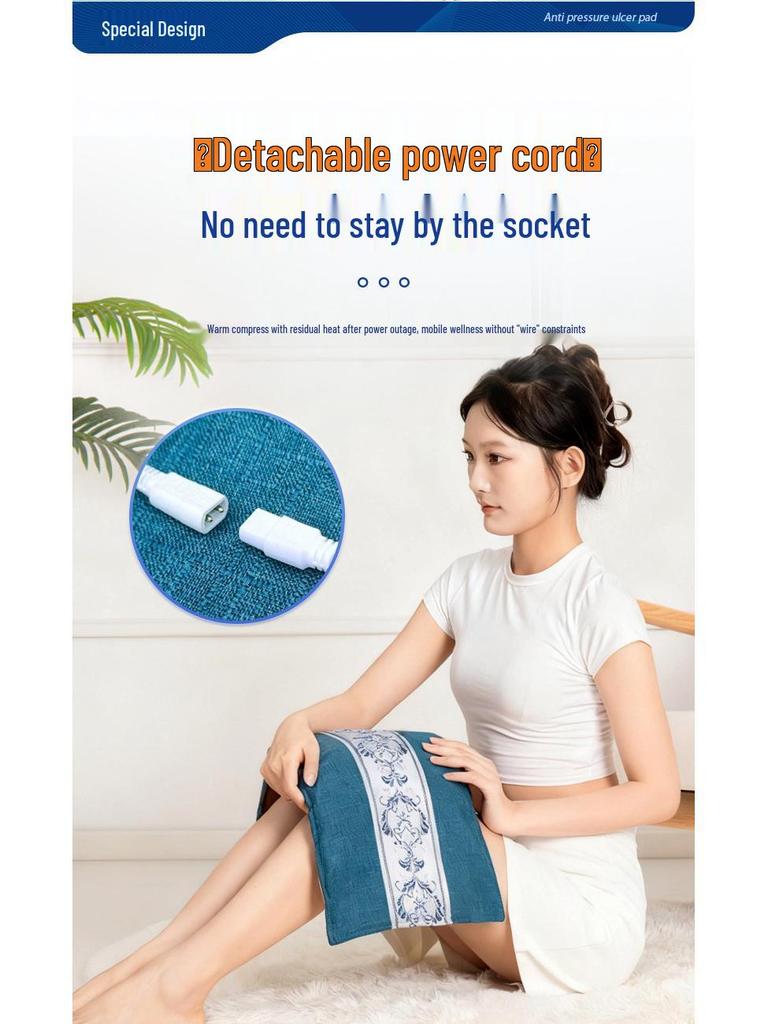 Electric Sea Salt Heat Therapy Pack - Full Body Heating and Moxibustion Physio Bag