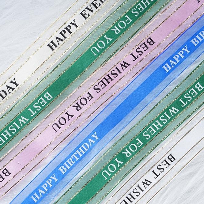 Luxury Transparent Metallic Organza Ribbon for Christmas Hair Accessories & Gift Packaging Eco-Friendly Handcrafted DIY